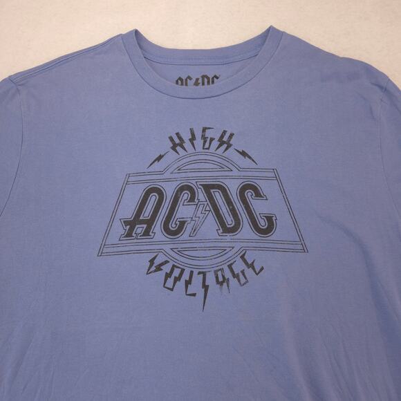 AC/DC | Shirts | Acdc High Voltage Band Crew Neck Short Sleeve Graphic ...